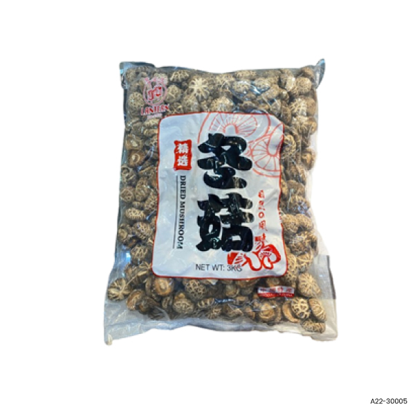 Dried White Flower Mushroom 4-5cm
